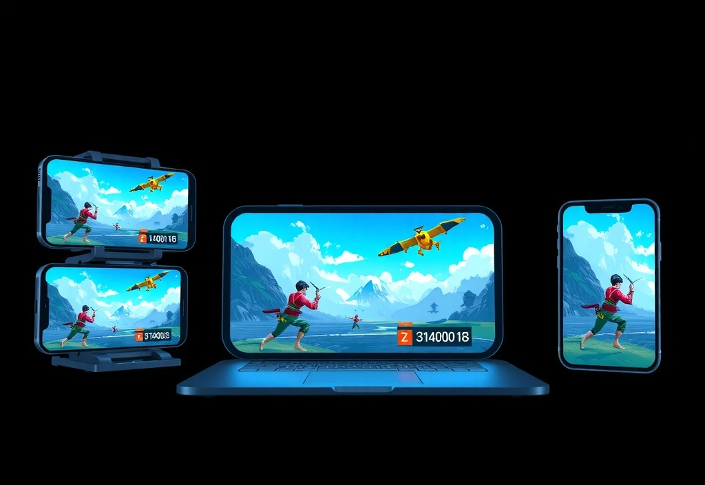 Mobile game development showcase